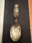 Vintage Reed & Barton Cat Sterling Silver Baby Spoon