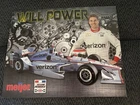 Will Power Indy Car Indianapolis 500 Promo hero Card Auto Meijer 2016