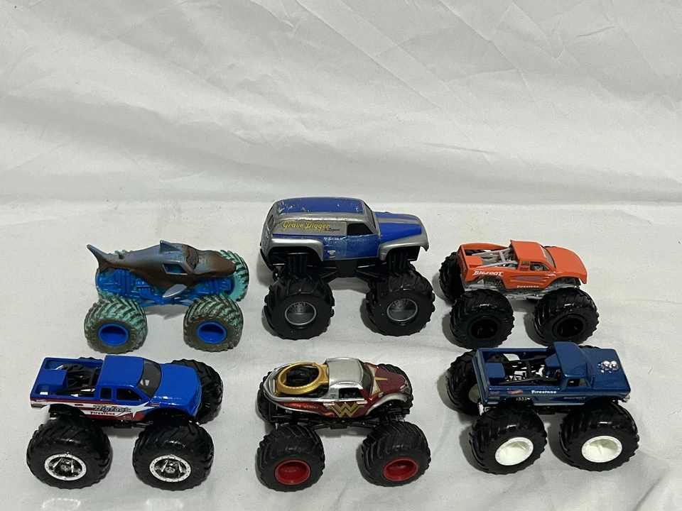压铸迷你怪物卡车混合套装 6 件 — 第 2/4 张图片