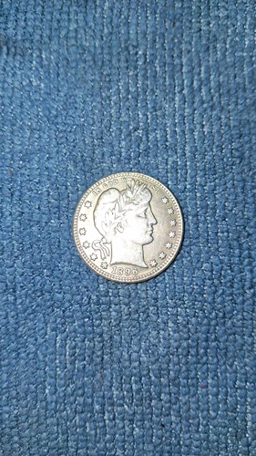 1896-P Barber Quarter — photo from the most recent tracked eBay sale