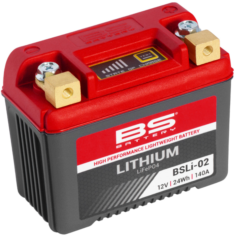 Batterie lithium Benelli 50 K2 1998 1999 2000 2001 BS Battery BSLi-02 12V