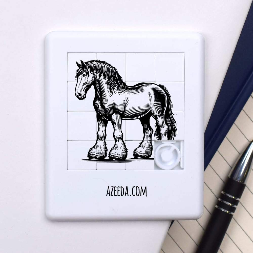 'Clydesdale Horse' Sliding Puzzle (PZ00034349)