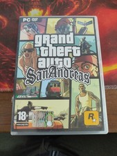 Grand Theft Auto San Andreas PC dvd prima edizione italiana rockstar con libro