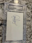 Danny Ainge Signed 3x5 Index Card NBA Boston Celtics Basketball PSA/DNA