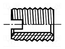 10 pcs BOSSARD 1472267 Threaded insert