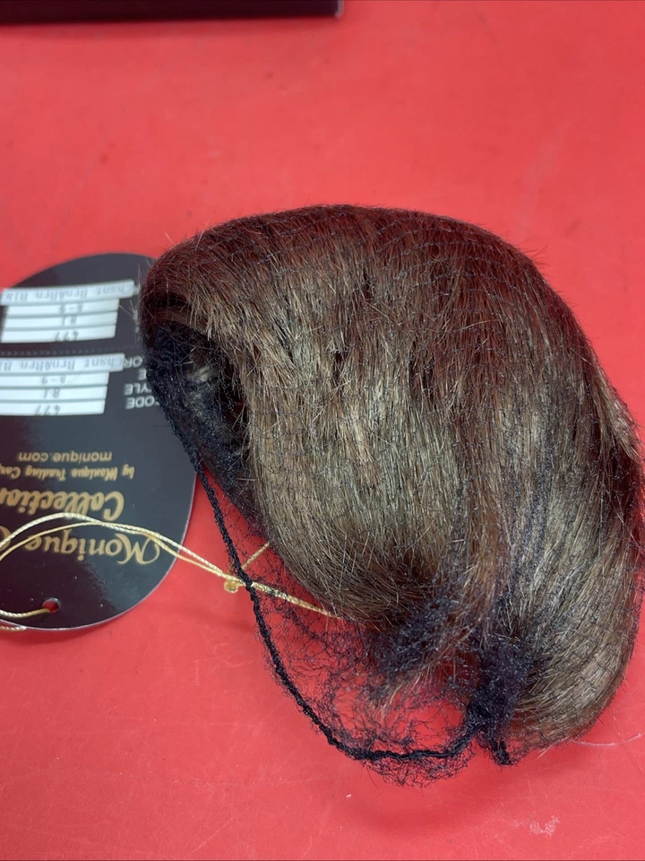 Monique Collection Doll Wig, DORIS  SZ 8-9   Brown  NEW, MINT - Image 3 of 3