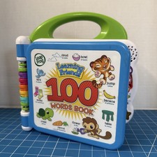 LeapFrog Learning Friends 100 Words Book Electronic Talking Toy Tested Works