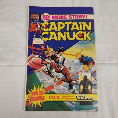 Captain Canuck #4 (Comely Comix July-August 1979)