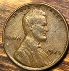 1939 Lincoln Wheat Cent Woody Wood Grain Improper Alloy Mix Error Unique Penny