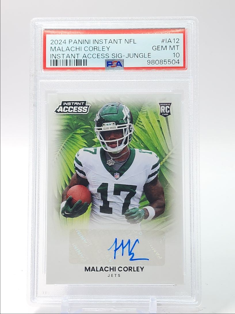 Malachi Corley Panini Instant NFL Instant Access Signatures #IA12 Jungle
