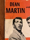 Dean Martin Signed Autograph Program Martin & Jerry Lewis Actor Singer Rat Pack