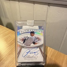 Alex Rodriguez 2024 Panini Flawless, Penmanship Auto /15, #FP-AR