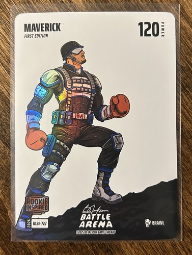 2026 Bo Jackson Battle Arena `Maverick` Blizzard Battle Foil Brawl Cooper Flagg