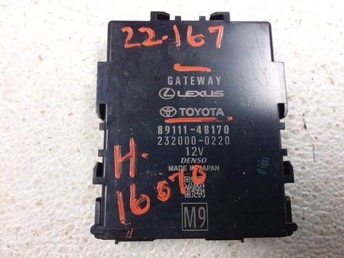 NETWORK GATEWAY MODULE TOYOTA VENZA 2021 928682 id # 8911148170 | eBay