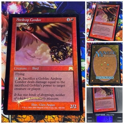 MTG Airdrop Condor     NM FOIL Magic TCG Onslaught 2002 Vintage OG Staple