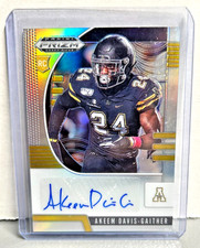 2020 Panini Prizm Draft Picks Silver #178 Akeem Davis-Gaither (RC) Autograph