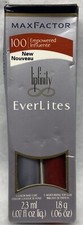 max factor 100 empowered lipfinity everlites scuffed box