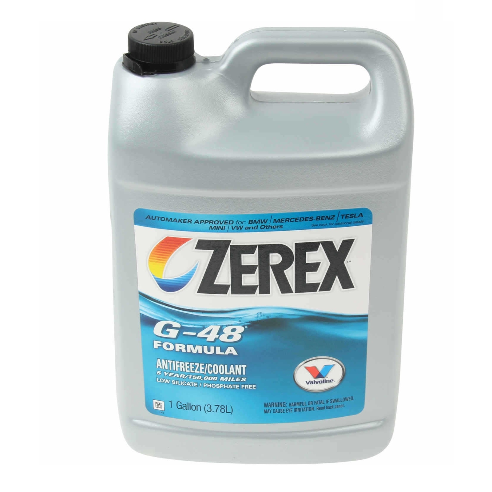 Zerex Coolant Antifreeze Blue 48 1 Gallon for BMW Dodge Volvo Mini