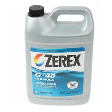 Zerex Coolant Antifreeze Blue 48 1 Gallon for BMW Dodge Volvo Mini Jaguar LR