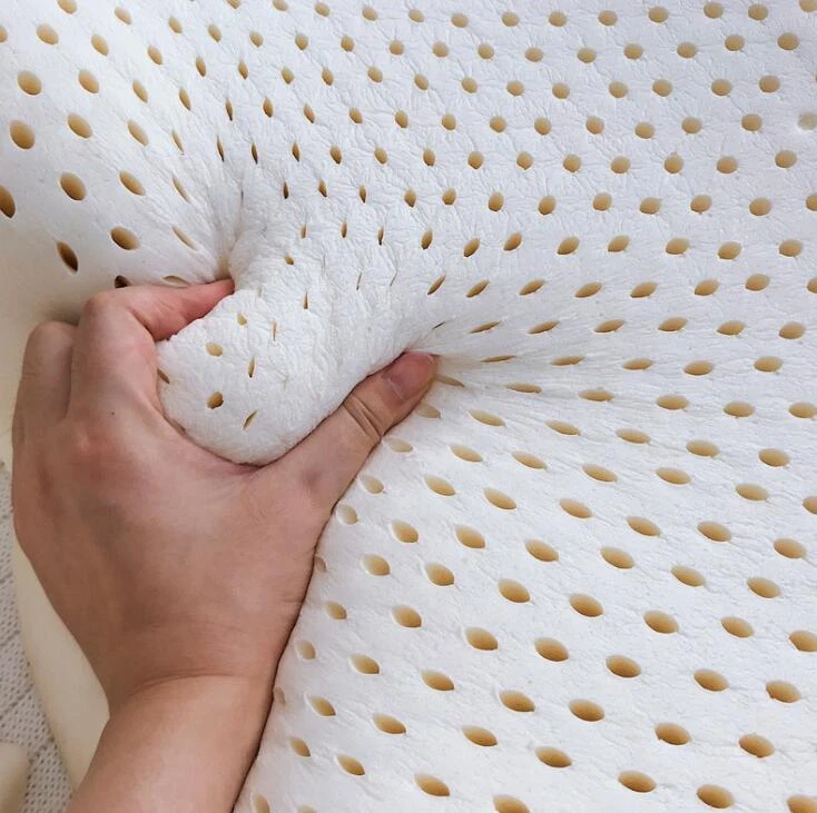 Latex top gel pillow
