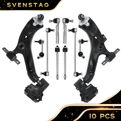 SVENSTAG Front Control Arm With Sway Bar Kit for 2012-2014 Honda CRV - 10Pcs
