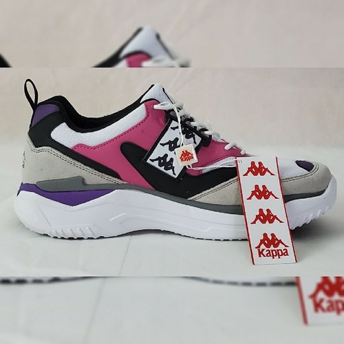 KAPPA 222 BANDA MASPER 1 ZAPATILLAS ROPA DEPORTIVA HOMBRE MUJER TALLA 9.5 BLANCO/FUCSIA - Imagen 9 de 12