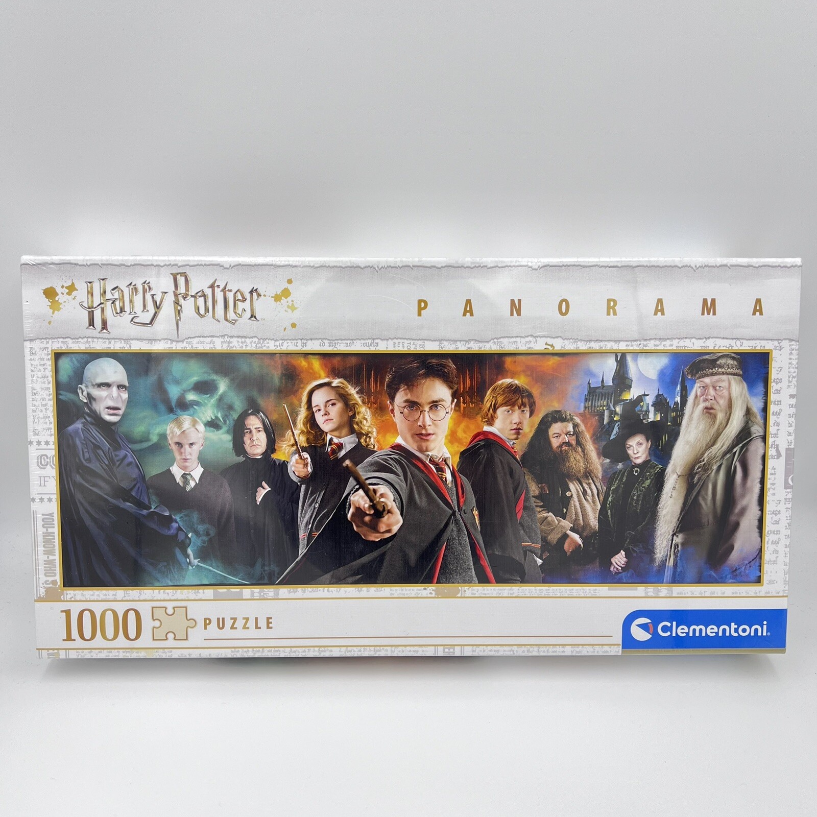Harry Potter 1000pc Panorama Jigsaw Puzzle Clementoni New & Sealed Gift