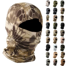 Balaclava Hood Ninja Outdoor Military Tactical Gear Full Face Mask for Hiking