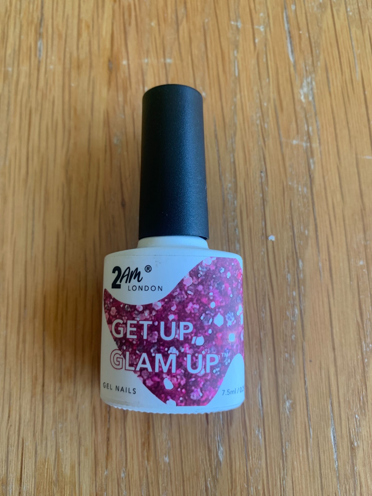 Brand New & Genuine 2AM London Gel Polish 7.5ml  - Shade Get Up, Glam Up