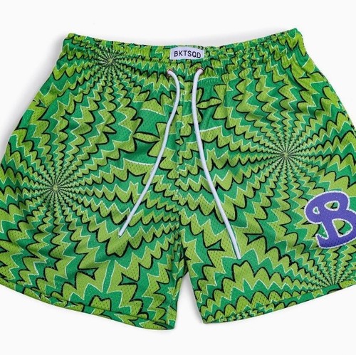 Bucketsquad Shorts Men Mesh Quick-Drying Summer Baggy Quarter Basketball Pants - Picture 41 of 60