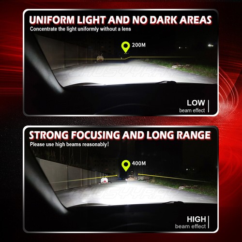 2 piezas bombillas antiniebla LED H11 H16 blancas 6000 k para Nissan Maxima 2016 2017 2018 - Imagen 8 de 11