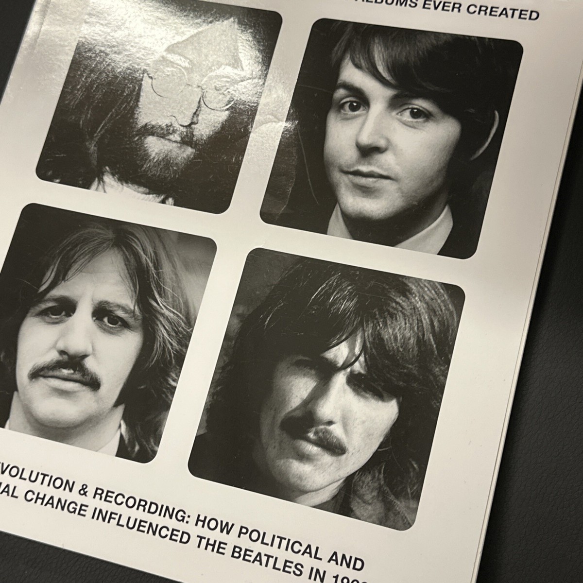 THE BEATLES The White Album UK Magazine celebrating greatest album