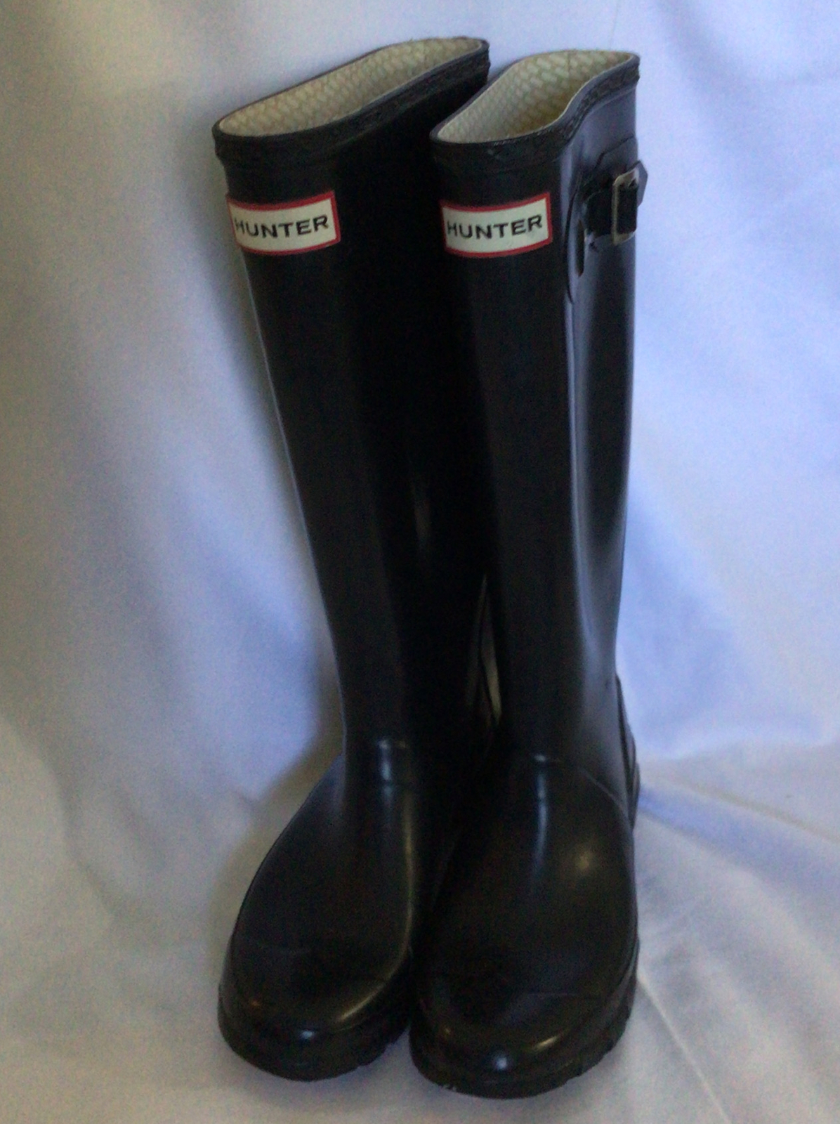 Hunter Rain Boots Matte Black EU 37, UK 4, US 6F-image