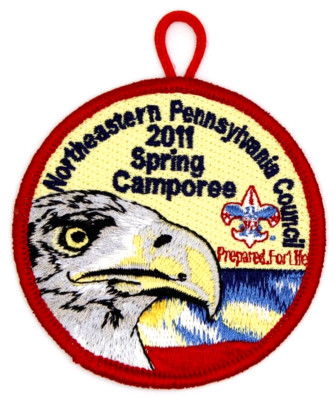 2011 Camporee Two Mountains District Northeastern Pennsylvania Council Patch
