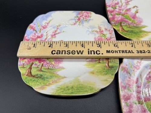 Royal Albert Blossom Time 6" Bread Butter Plates(Set of 4) Bone China England - Picture 4 of 5