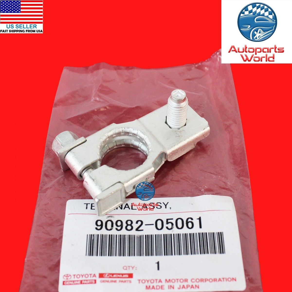 GENUINE TOYOTA RAV4 HIGHLANDER TACOMA tC POSITIVE BATTERY TERMINAL