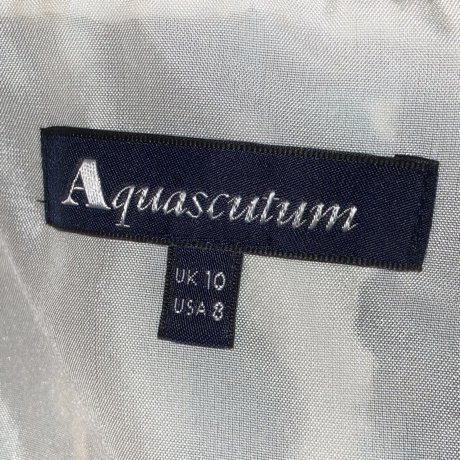 Aquascutum Floral Print Silk Wiggle Dress, Size 10 UK 7