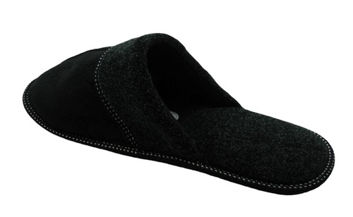 Men's Soft Faux Suede Slip on Easy Comfort House Slippers - Picture 5 of 21