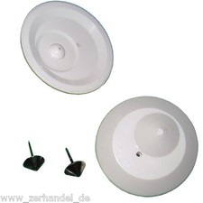 100 RF Hartetiketten OVNI Ø63 mit Nadeln 8.2MHz Artikelsicherung Warensicherung 