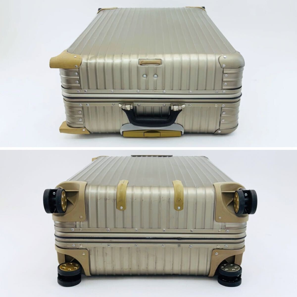 RIMOWA トパーズ 98L 10泊以上] リモワ トパーズ 98L シルバー 4輪 RIMOWA TOPAS