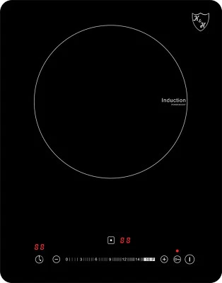K&H Einzel 1 Zone SLIM SLIDER Induktionskochplatte SL-1800S