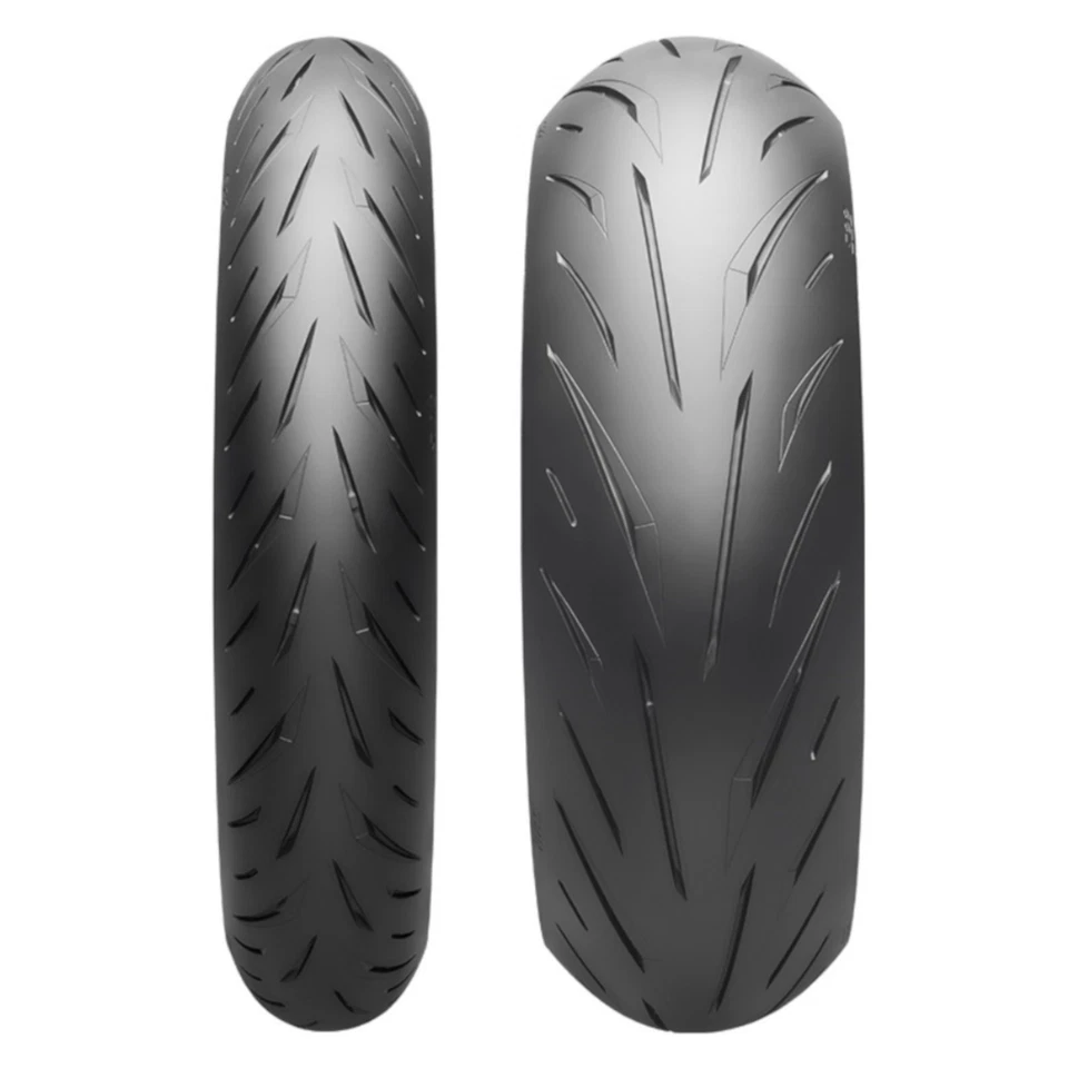 Bridgestone Battlax S22 120/70-17 & 180/55-17 Motorcycle Sports Tyre Pair - Image 2 of 4