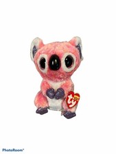 TY Beanie Kacey The Pink Koala Plush Toy 6"