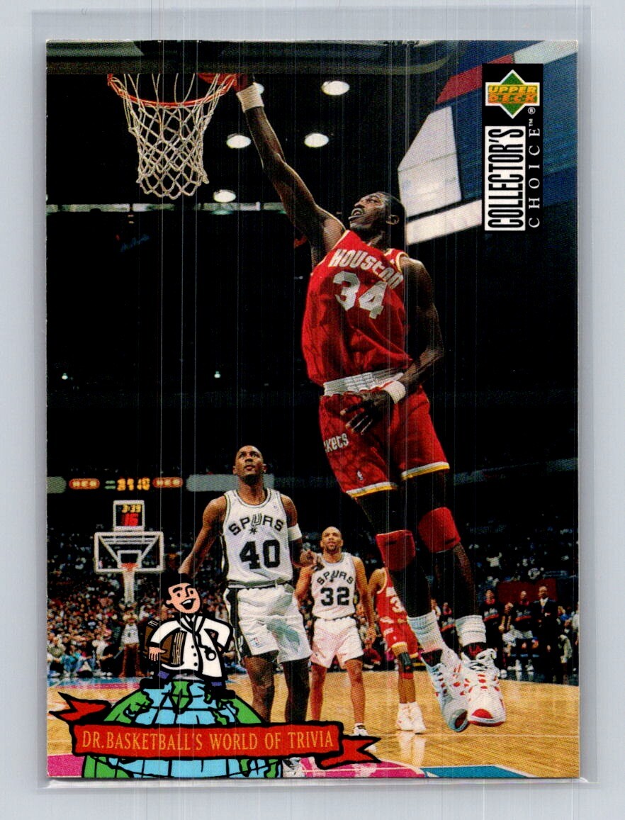 1994  Collector's Choice #399 Hakeem Olajuwon  TRIV