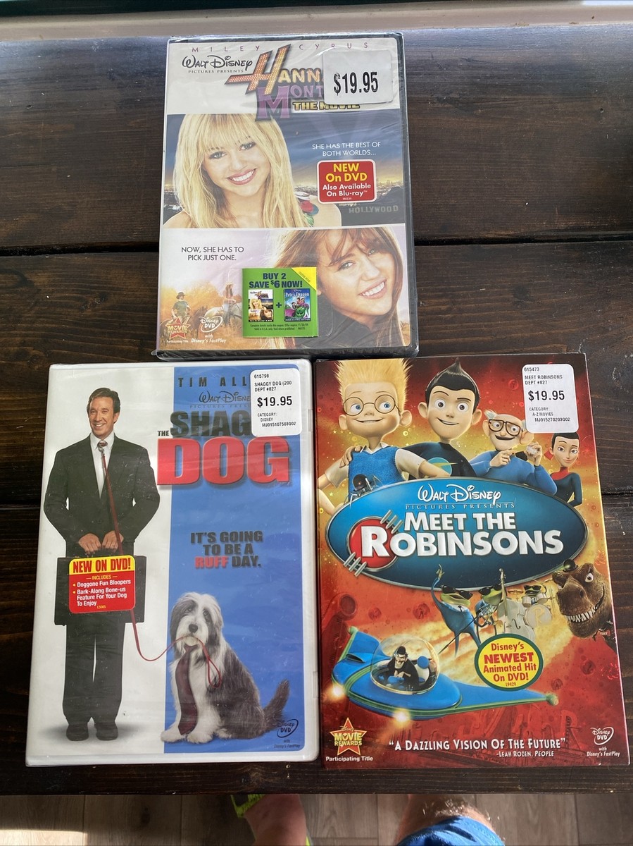 Lot Of Walt Disney Family Movies On DVD Shaggy Dog- Hannah