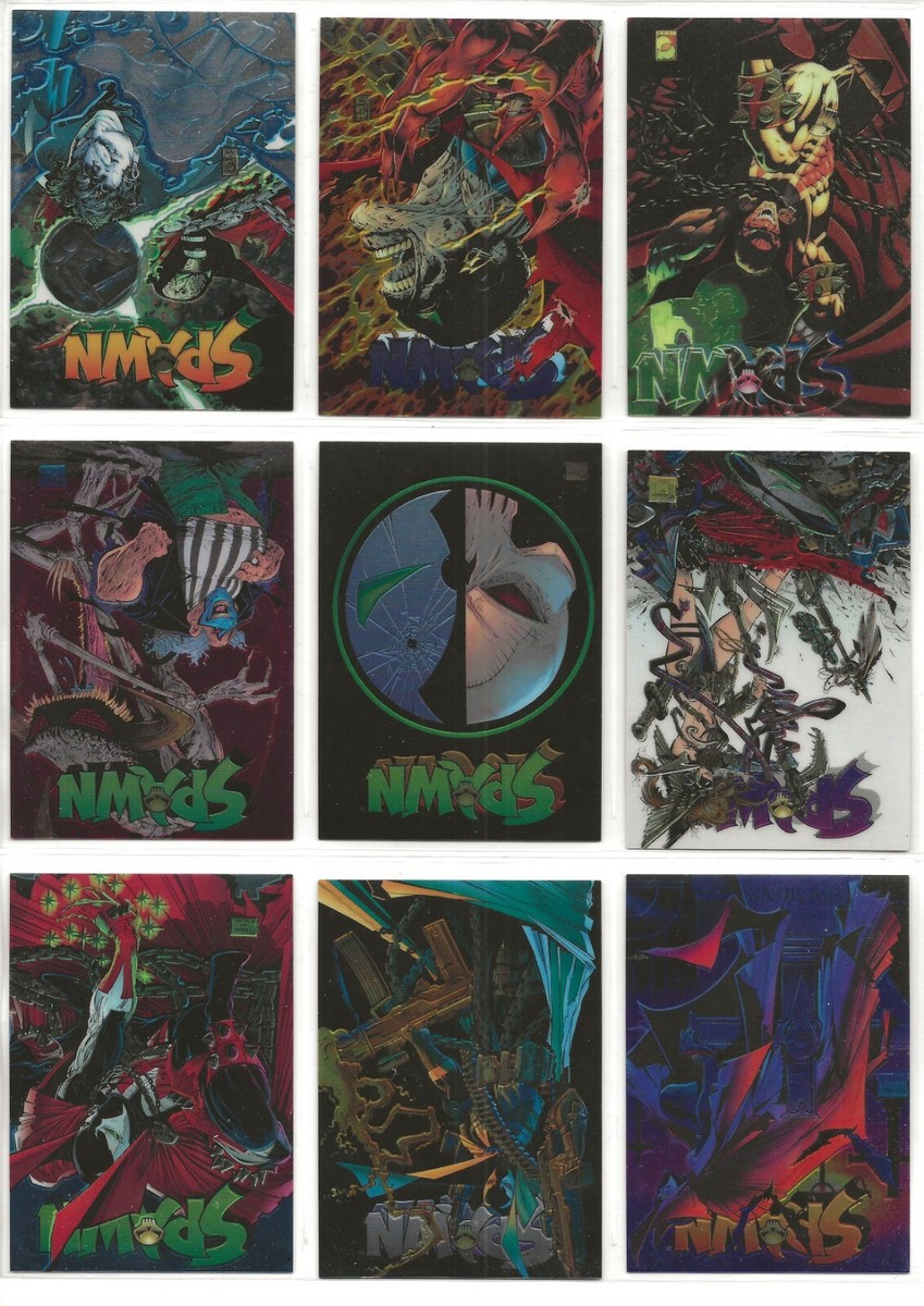 SPAWN CHROMIUM CARDS 1 TO 99 BY WILDSTORM 1996