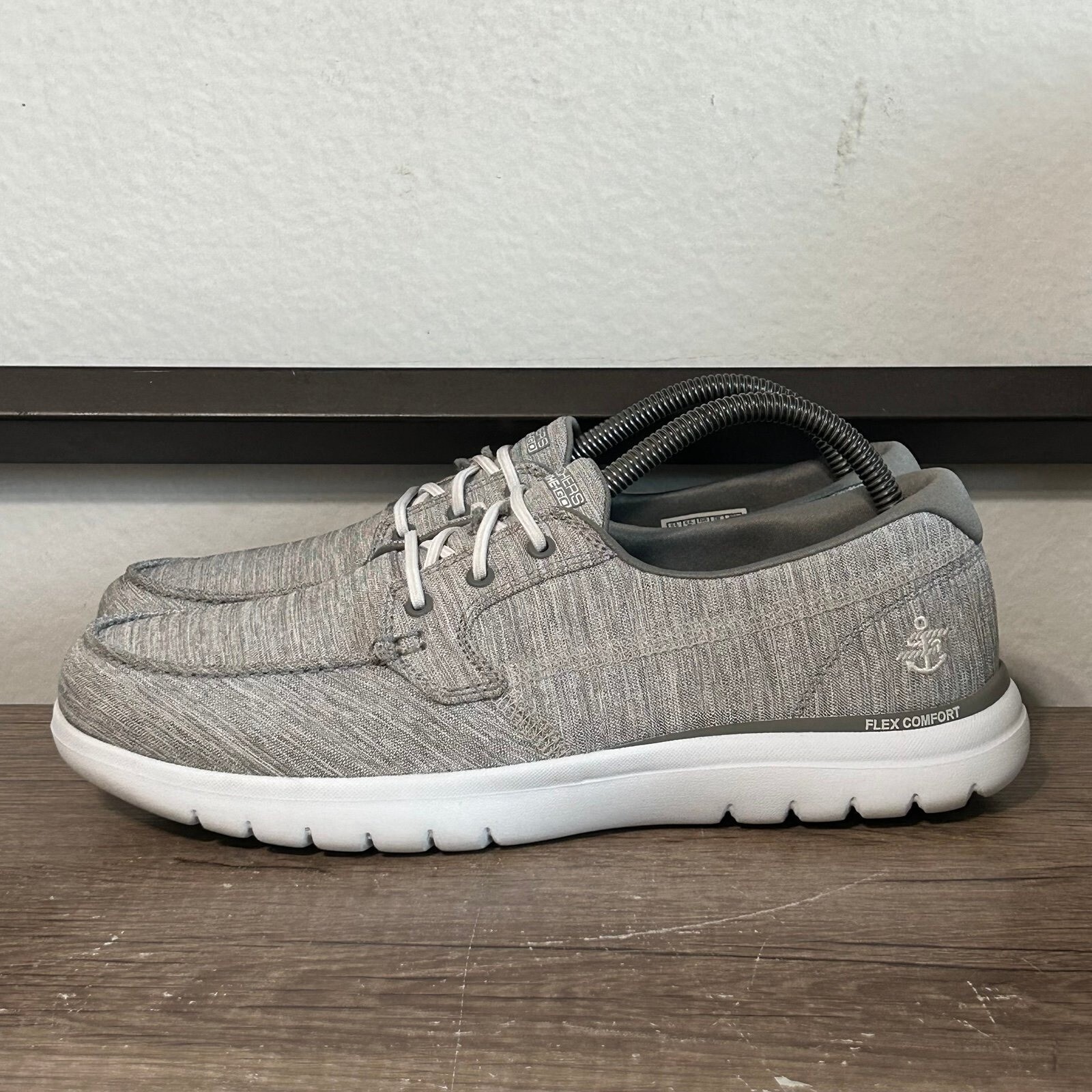 Skechers On The Go Flex Ashore Women’s Gray Slip-On Shoes Size 10