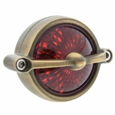Motorcycle Bel Air Tail Light Surface Mount Brass Run Tail Plate Light