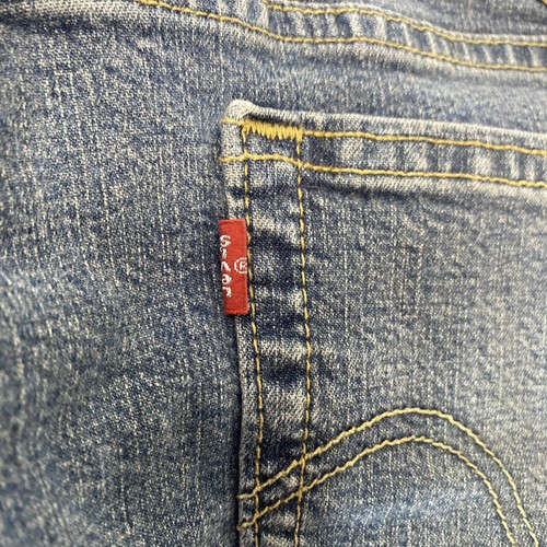 Levi's 518 Superlow Bootcut Denim Jeans Women's Size 13M Jr Blue 34x30.5 - Picture 10 of 14