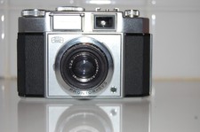 VINTAGE ZEISS IKON CONTINA FILM CAMERA NOVICAR ANASIGMAT LENS 1:2.8 F-45 MM CASE